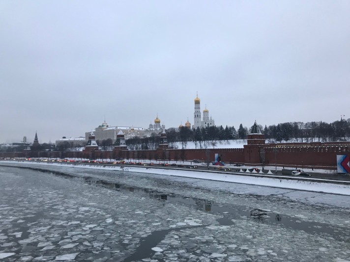 Moskva River & The Kremlin
